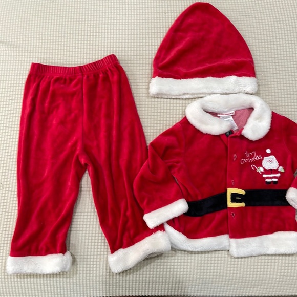 Santa Claus suit with hat - Picture 1 of 5